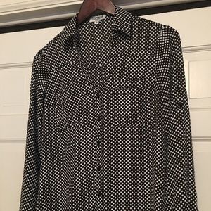 Express Portofino long sleeve blouse